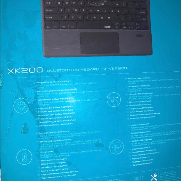 Rapoo XK200 Microsoft Surface Pro 7/Pro 6/Surface Pro 5 (Pro 201 - Picture 2 of 4